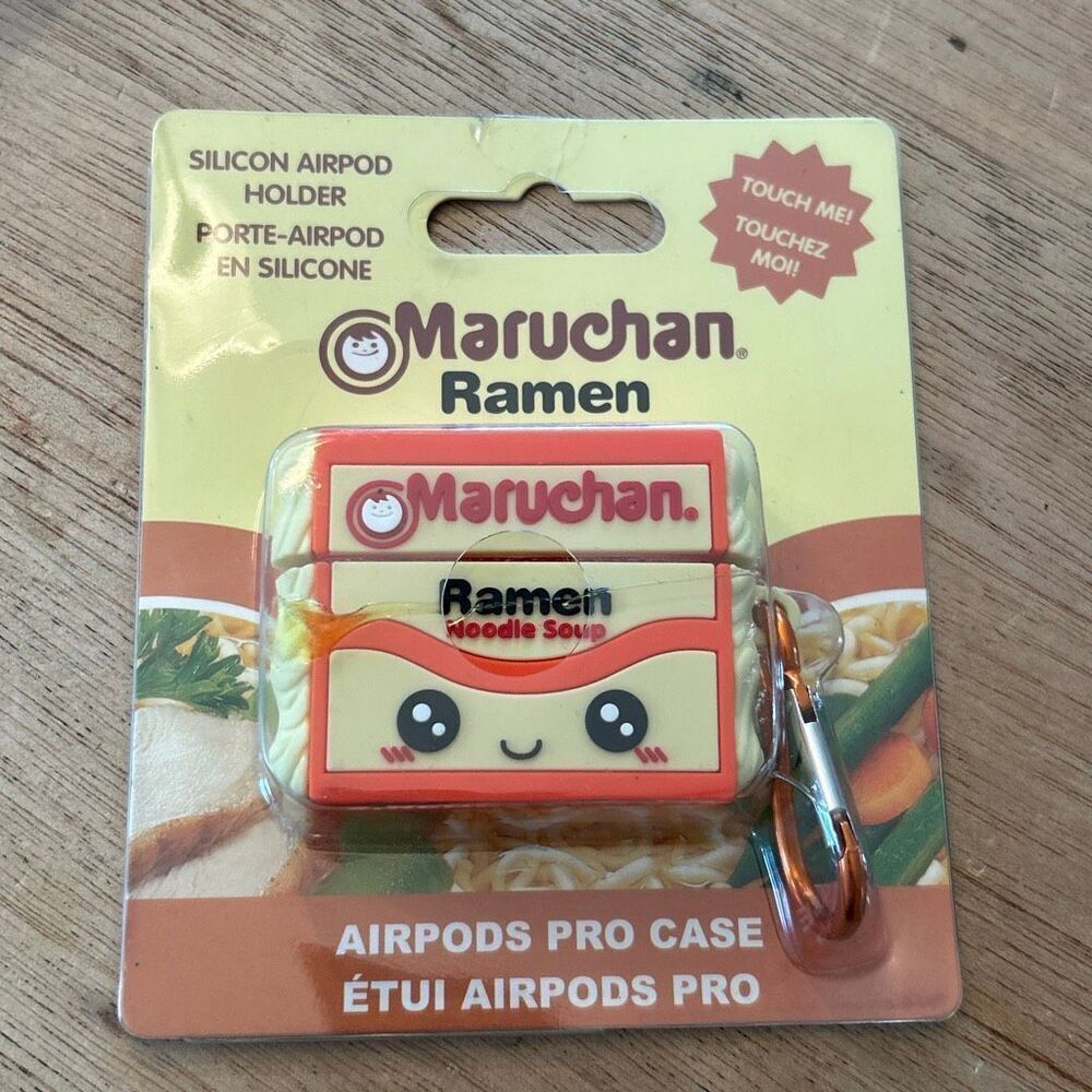 New Mad engine Maruchan Ramen AirPods Pro case silicone